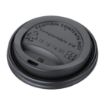 Picture of Fiesta Compostable Coffee Cup Lids 340ml / 12oz (Pack of 50) - DS055