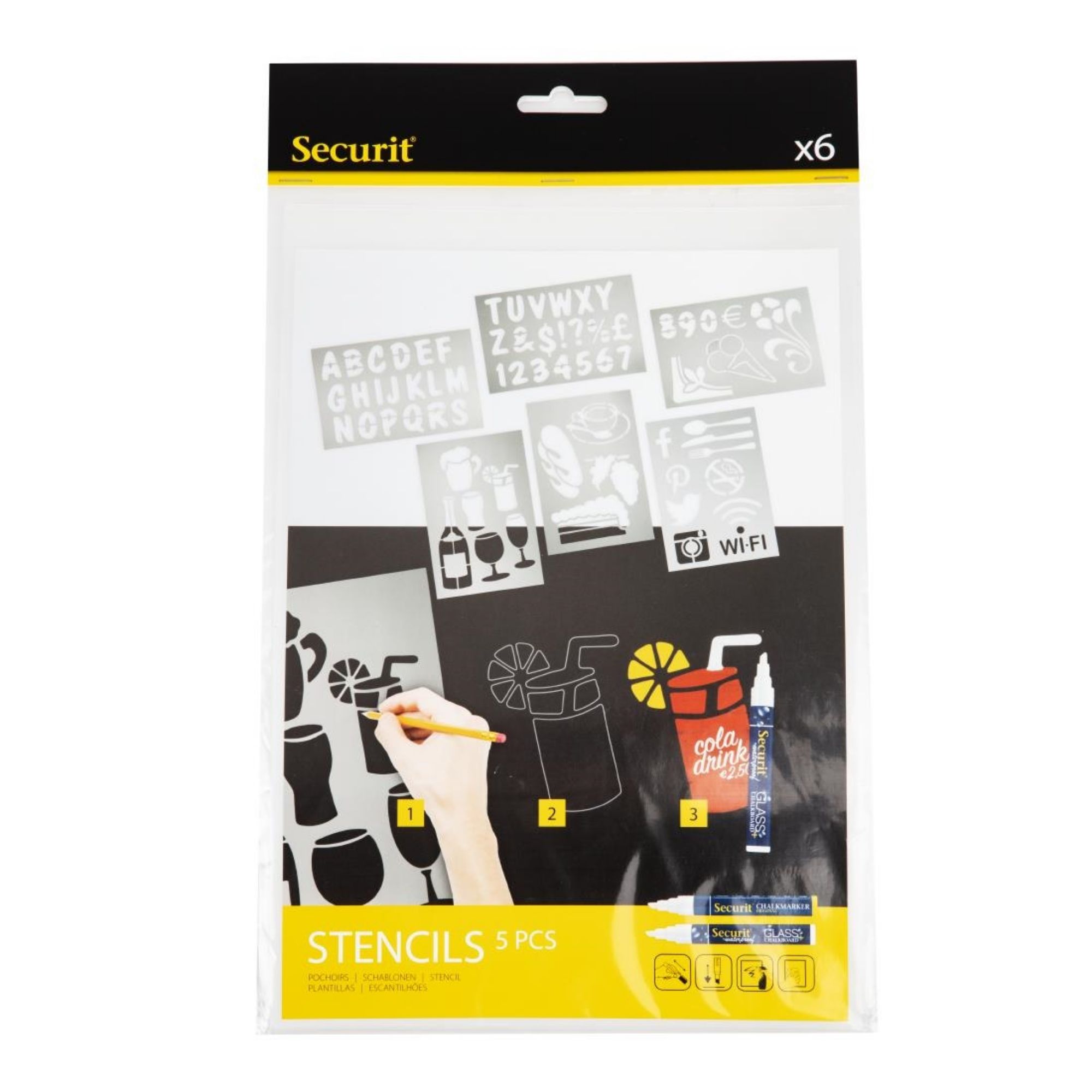 Picture of Securit Stencil Set