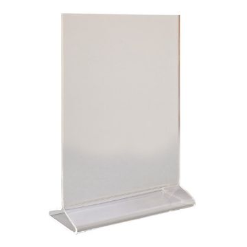 Picture of Beaumont Perspex Menu Holder Vertical A5