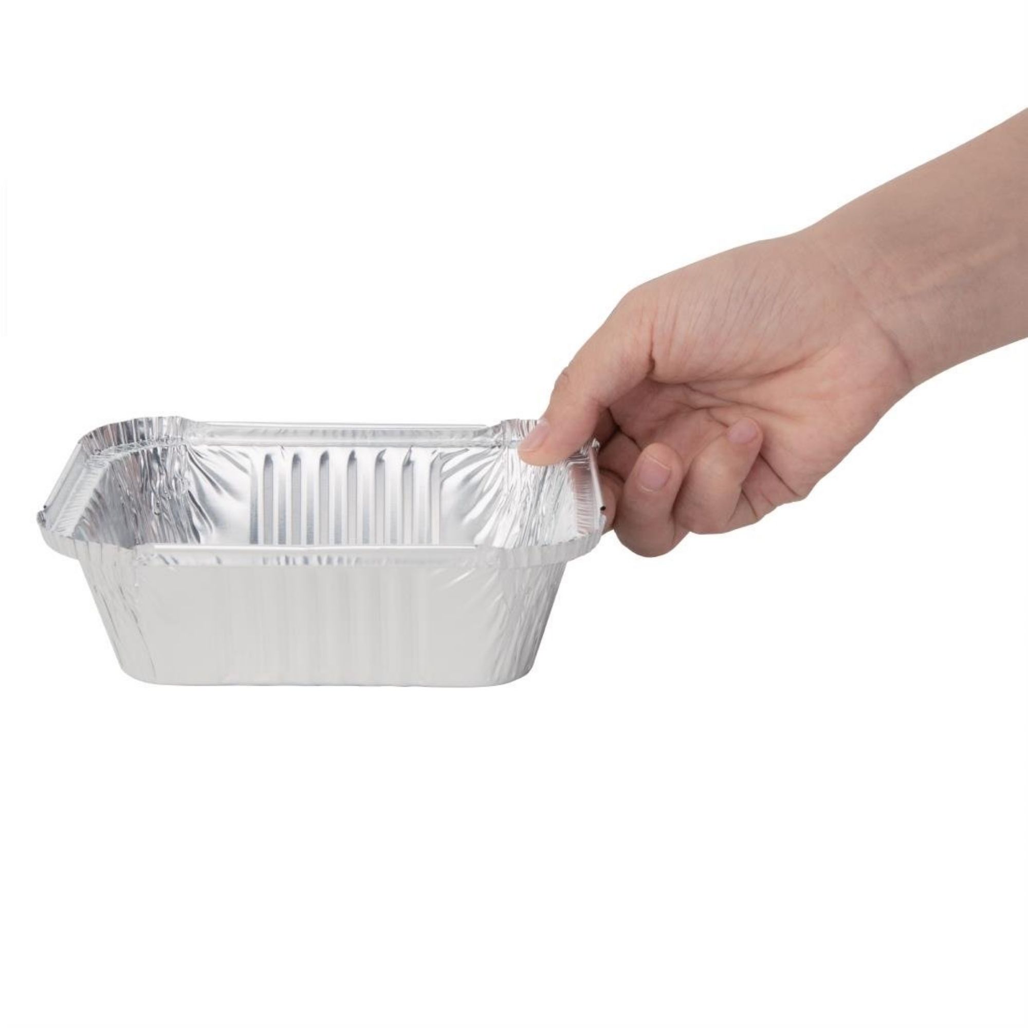 Picture of Fiesta Recyclable Foil Containers Medium 450ml (Pack of 500)
