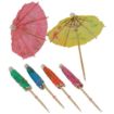 Picture of Fiesta Recyclable Paper Parasols Mixed Colours (Pack of 144) - CL443