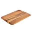 Picture of Olympia Rounded Acacia Wooden Serving Board - DP156