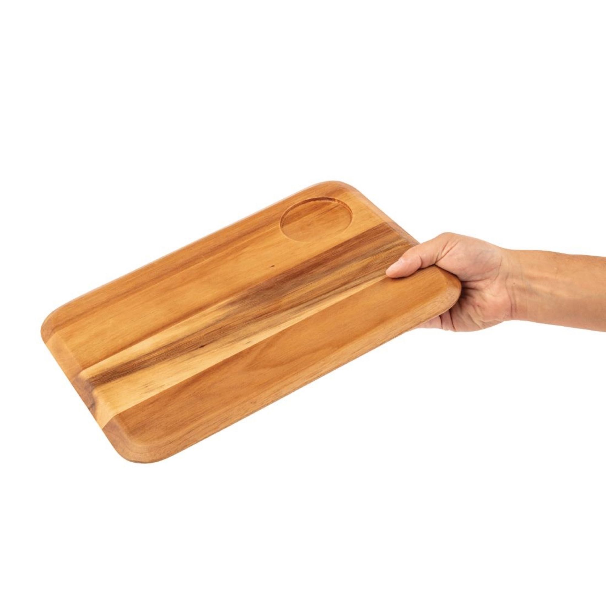 Picture of Olympia Rounded Acacia Wooden Serving Board