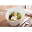 Picture of Olympia Whiteware Oval Sloping Bowls 154 x 133mm 335ml (Pack of 4) - CB079