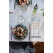 Picture of Duni Bistro Towel Napkin 38x54cm Granite Grey Check on White (Pack 250) - CY524