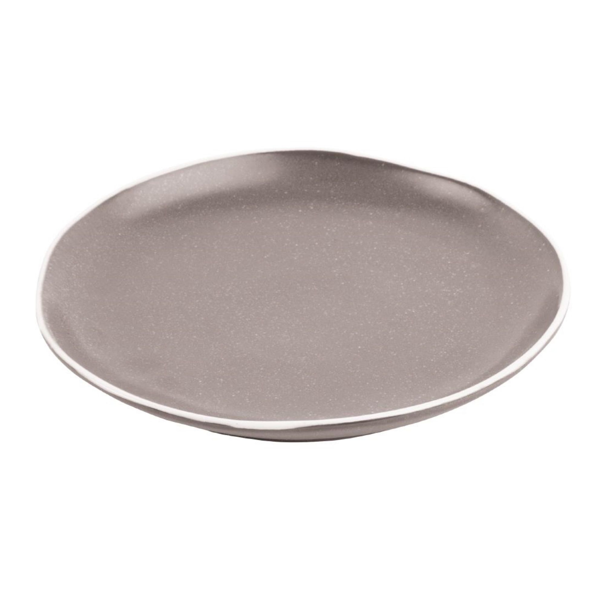 Picture of Olympia Chia Plates Charcoal 205mm (Pack of 6)