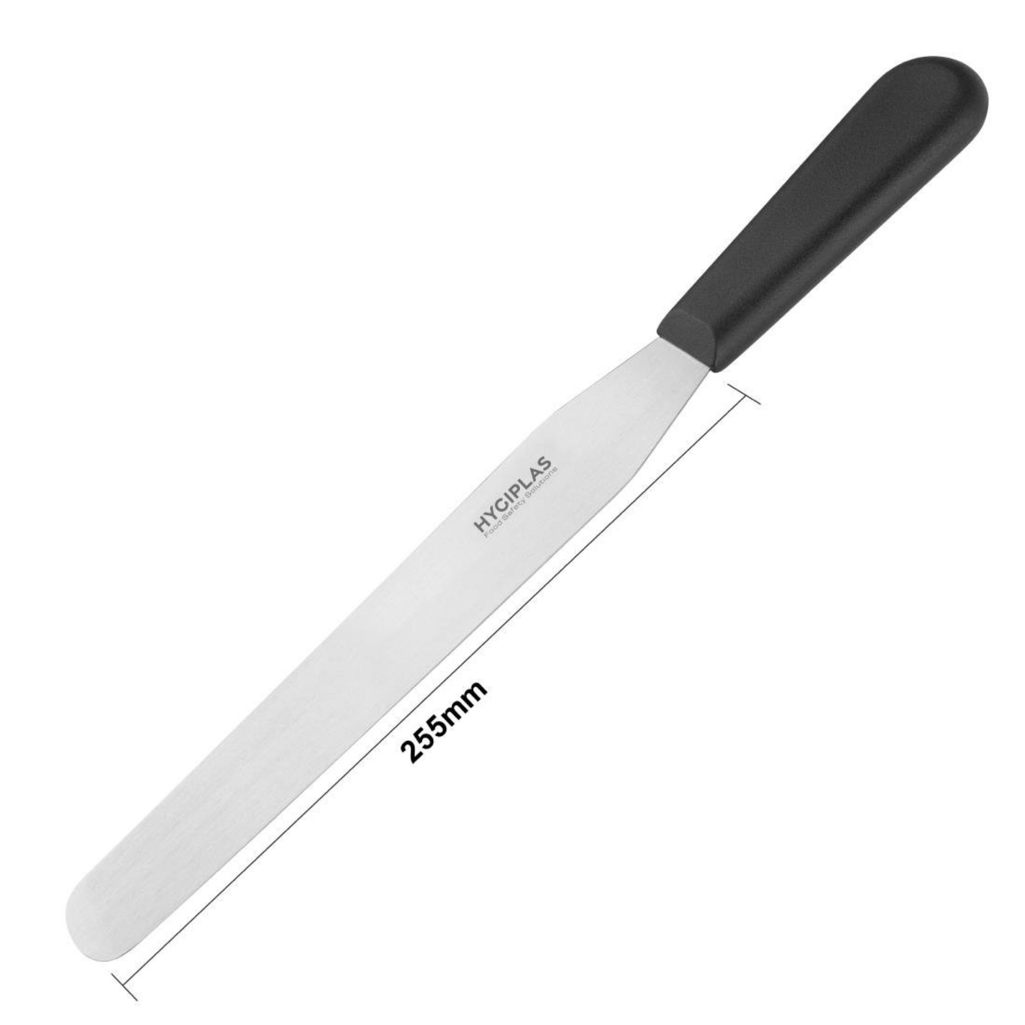 Picture of Hygiplas Straight Blade Palette Knife Black 25.5cm