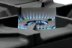 Picture of Bartscher Gas stove, 4 burners,el. oven,2/1GN Freestanding - 2952271