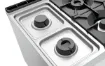 Picture of Bartscher Gas stove, 4 burners,el. oven,2/1GN Freestanding - 2952271