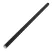 Picture of Fiesta Compostable Paper Cocktail Stirrer Straws Black (Pack of 250) - CY080