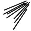 Picture of Fiesta Compostable Paper Cocktail Stirrer Straws Black (Pack of 250) - CY080