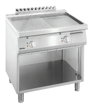 Picture of Bartscher Griddle plate 700, W800 1/2-1/2,OBU