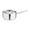Picture of Nisbets Essentials Stainless Steel Saucepan With Lid 16cm - DF670
