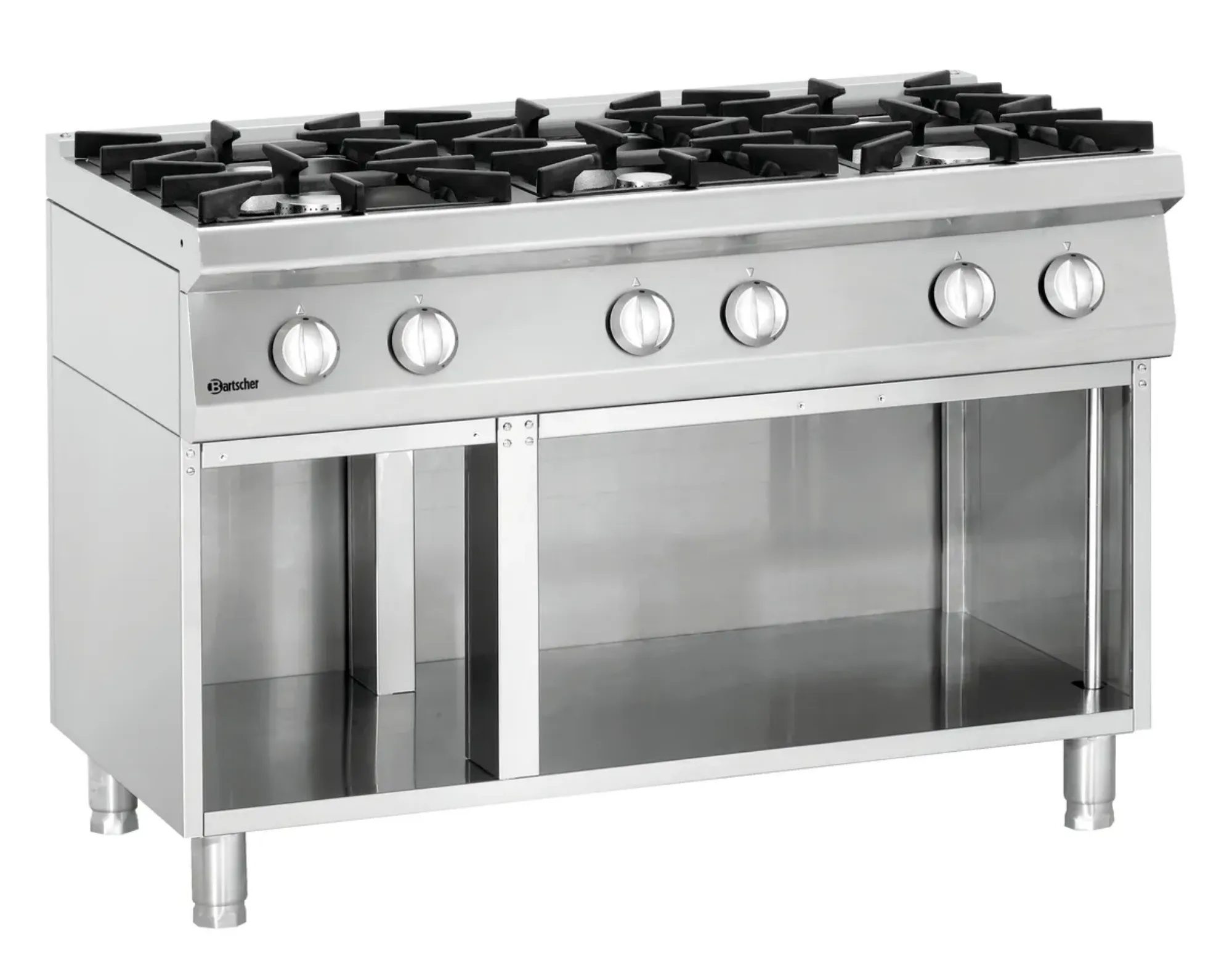 Picture of Bartscher Gas stove 70060 Freestanding - 2851161