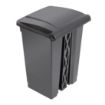Picture of Jantex Kitchen Pedal Bin Black 45Ltr - CW722
