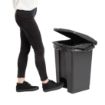 Picture of Jantex Kitchen Pedal Bin Black 45Ltr - CW722