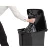 Picture of Jantex Kitchen Pedal Bin Black 45Ltr - CW722
