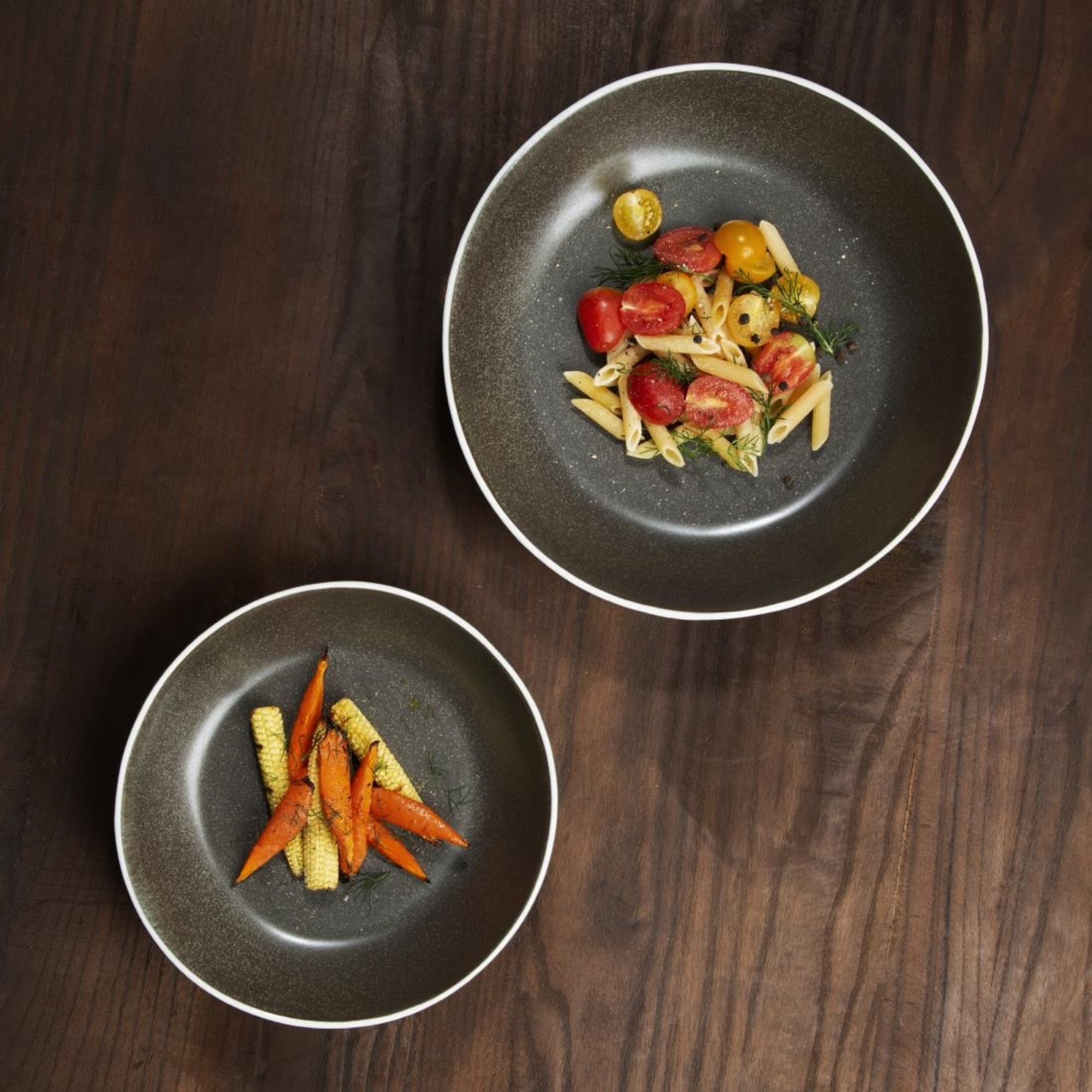 Picture of Olympia Chia Charcoal Coupe Bowl 220mm 8.5" (Box 4)