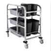 Picture of Vogue Stainless Steel Bussing Trolley - DK738