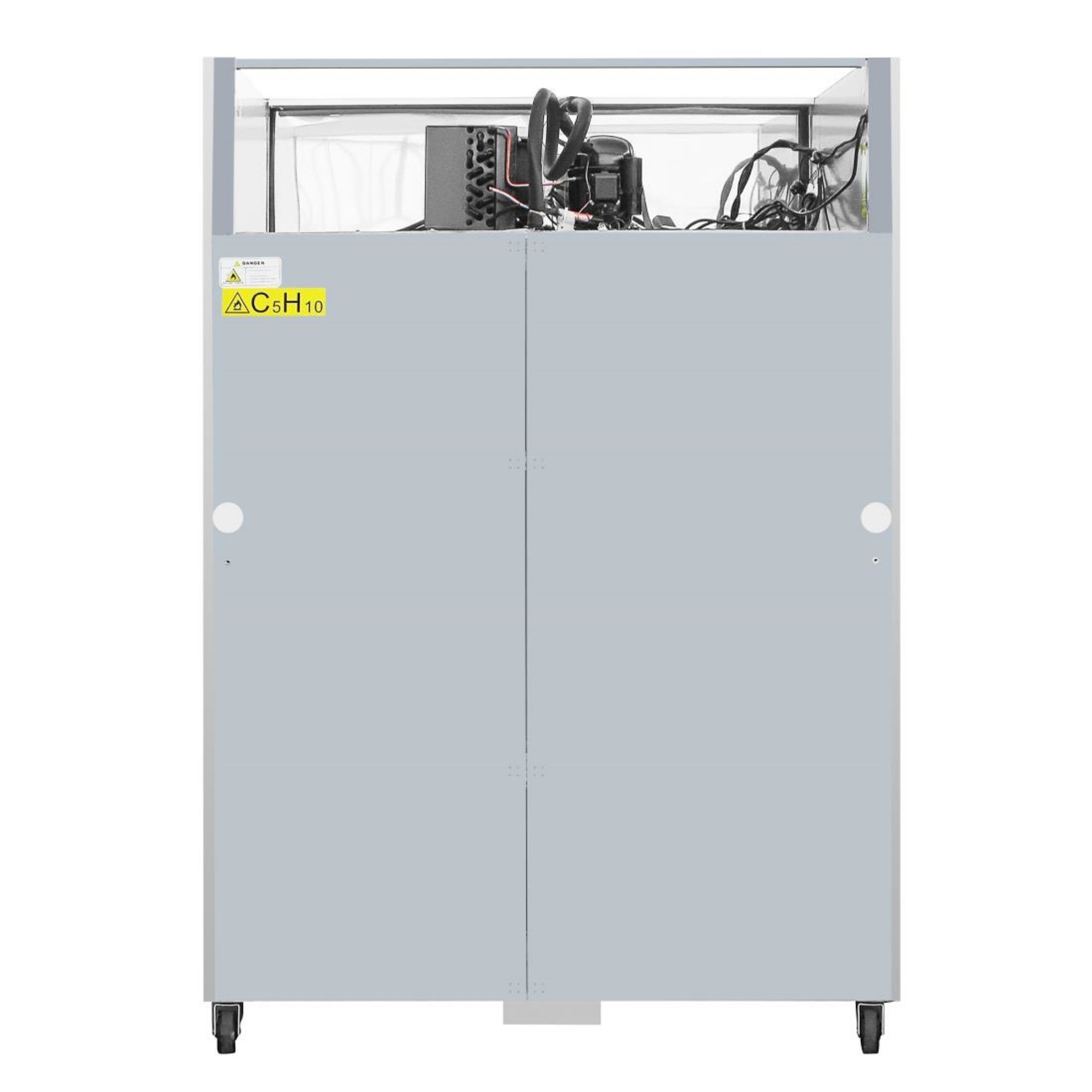 Picture of Polar G-Series Upright Double Door Gastro Display Fridge 1200Ltr