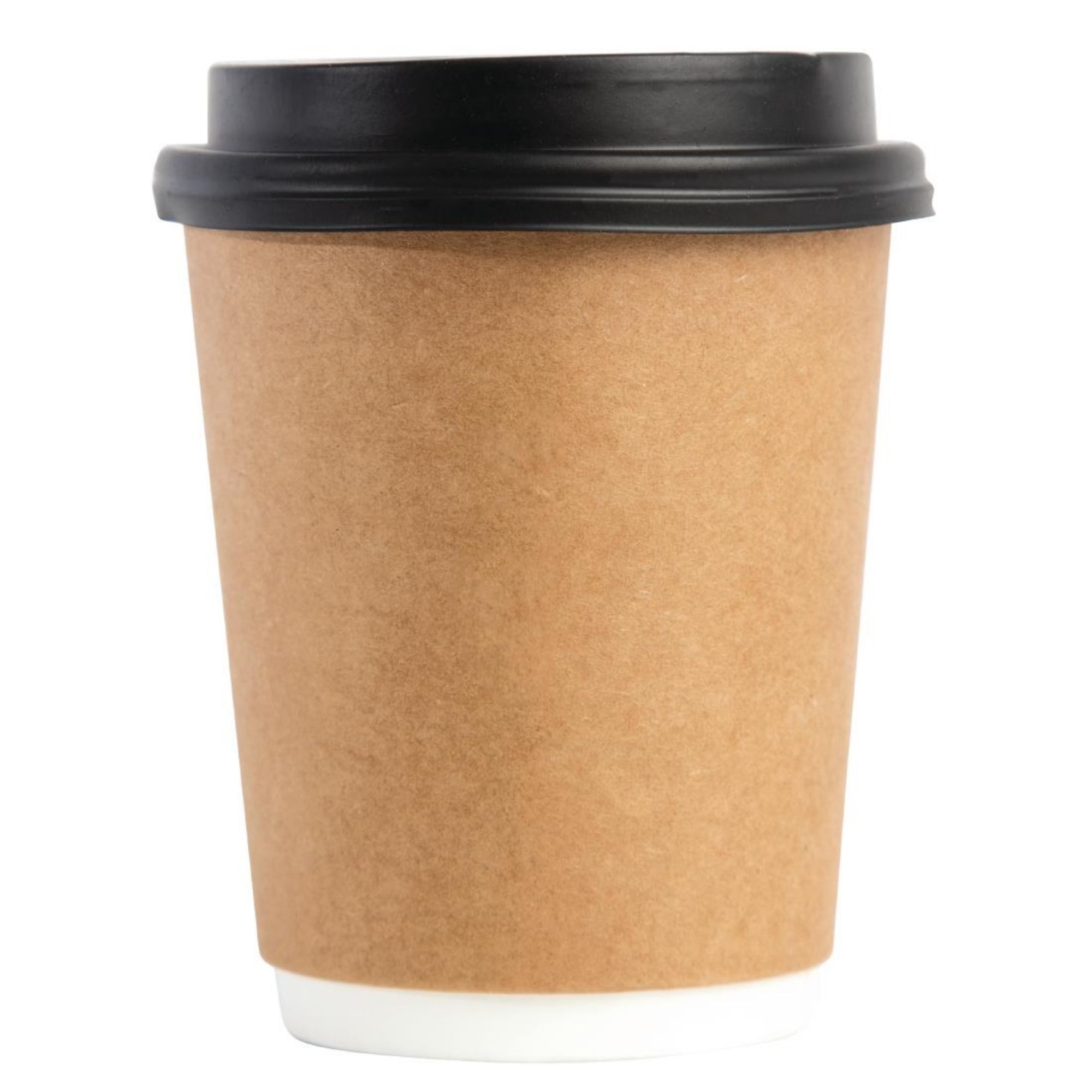 Picture of Fiesta Recyclable Coffee Cup Lids Black 225ml / 8oz (Pack of 50)