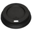 Picture of Fiesta Recyclable Coffee Cup Lids Black 225ml / 8oz (Pack of 1000) - CW716