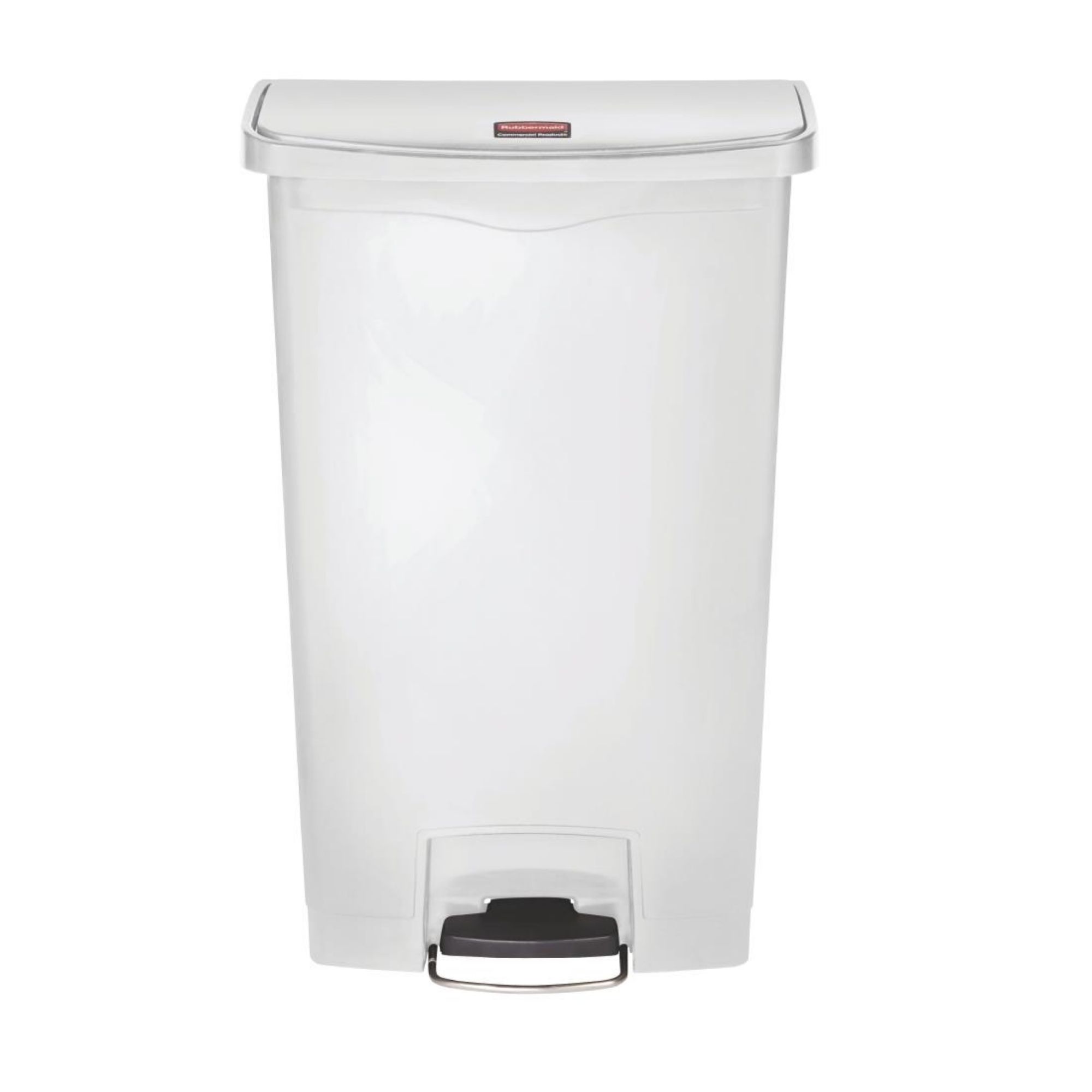 Picture of Rubbermaid Slim Jim Step on Bin Front Pedal 68Ltr White