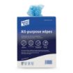 Picture of Robert Scott All-Purpose Antibacterial Cleaning Cloths Blue (200 pack) - DN843