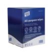 Picture of Robert Scott All-Purpose Antibacterial Cleaning Cloths Blue (200 pack) - DN843