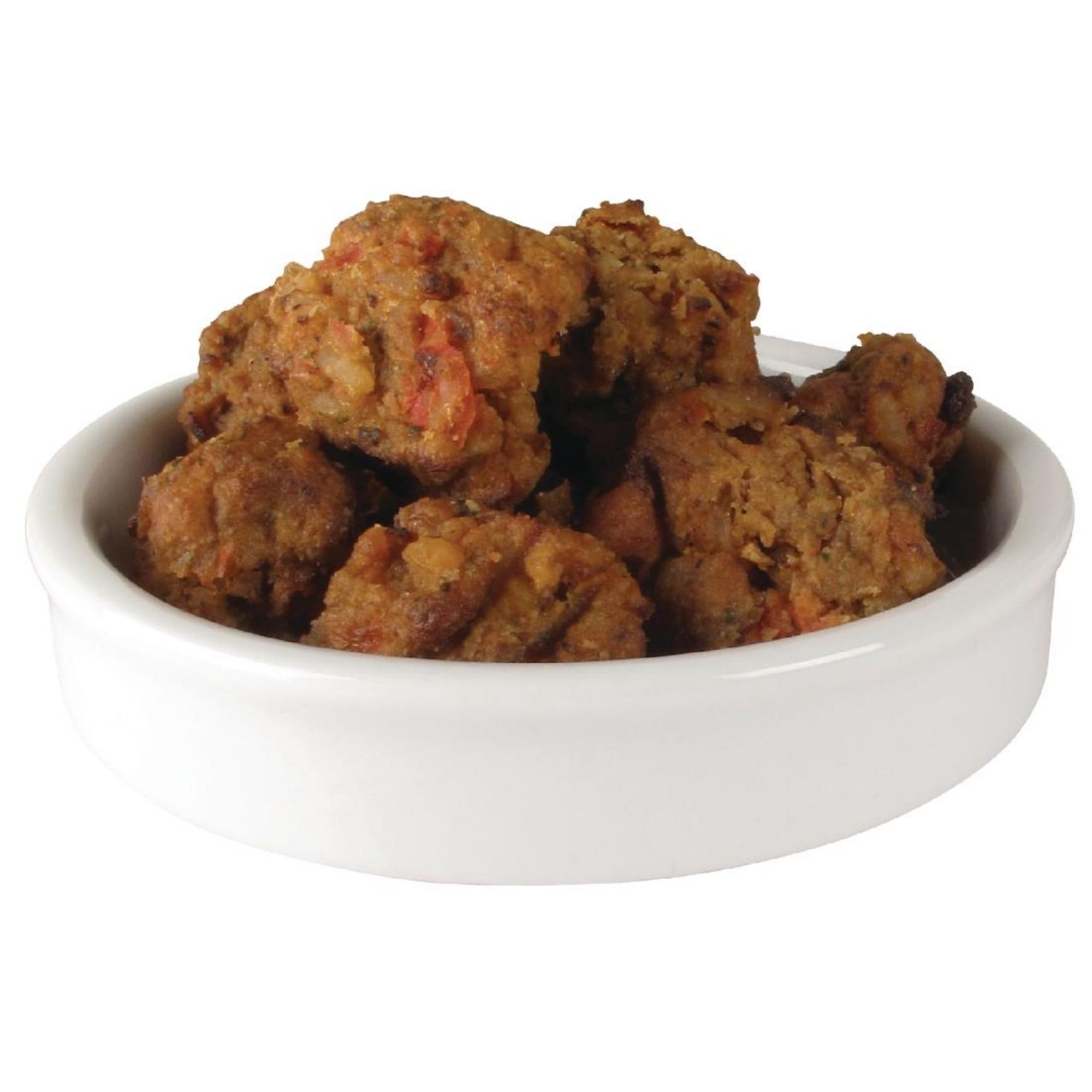 Picture of Olympia Mediterranean Stackable Dishes White 102mm (Pack of 6)