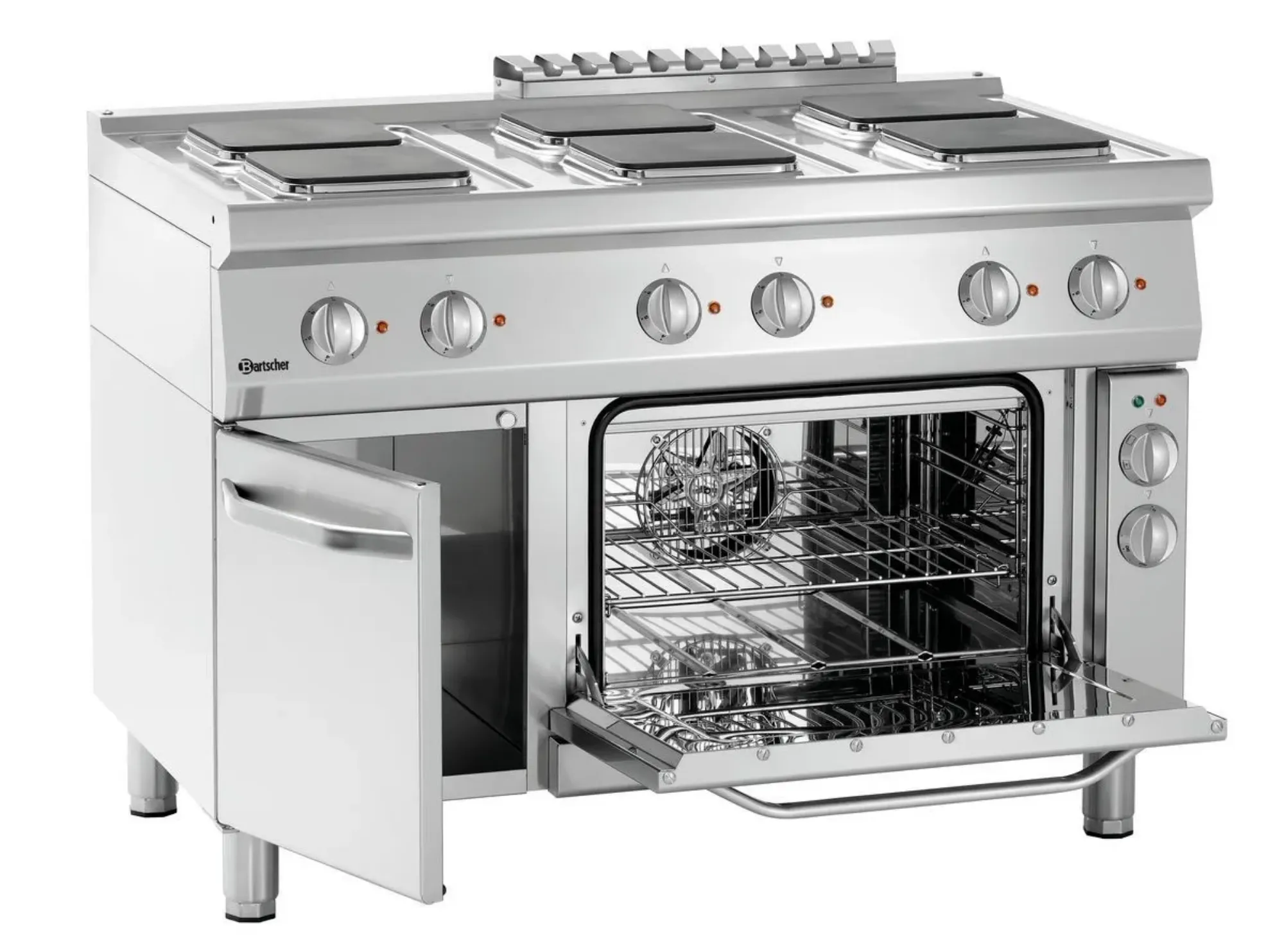 Picture of Bartscher Electric range 700, B1200, 6PL, EBO Freestanding - 286347