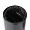 Picture of Bolero Steel Open Lid Bullet Bin Black 40Ltr - CW954