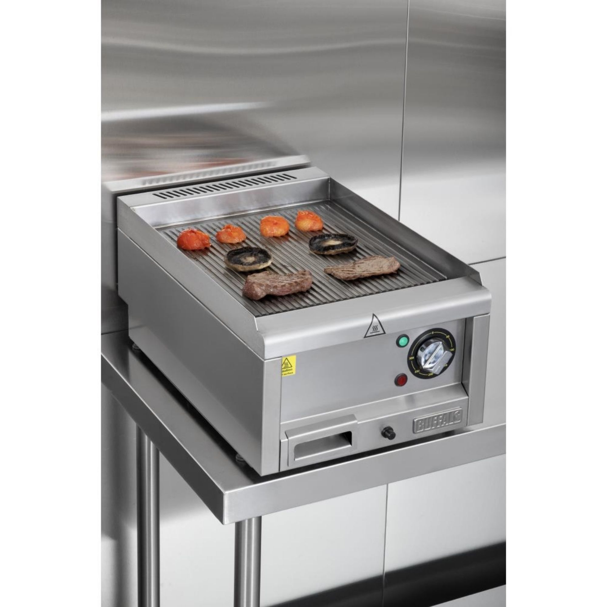 Picture of Buffalo 600 Series Ribbed Electric Griddle 400mm