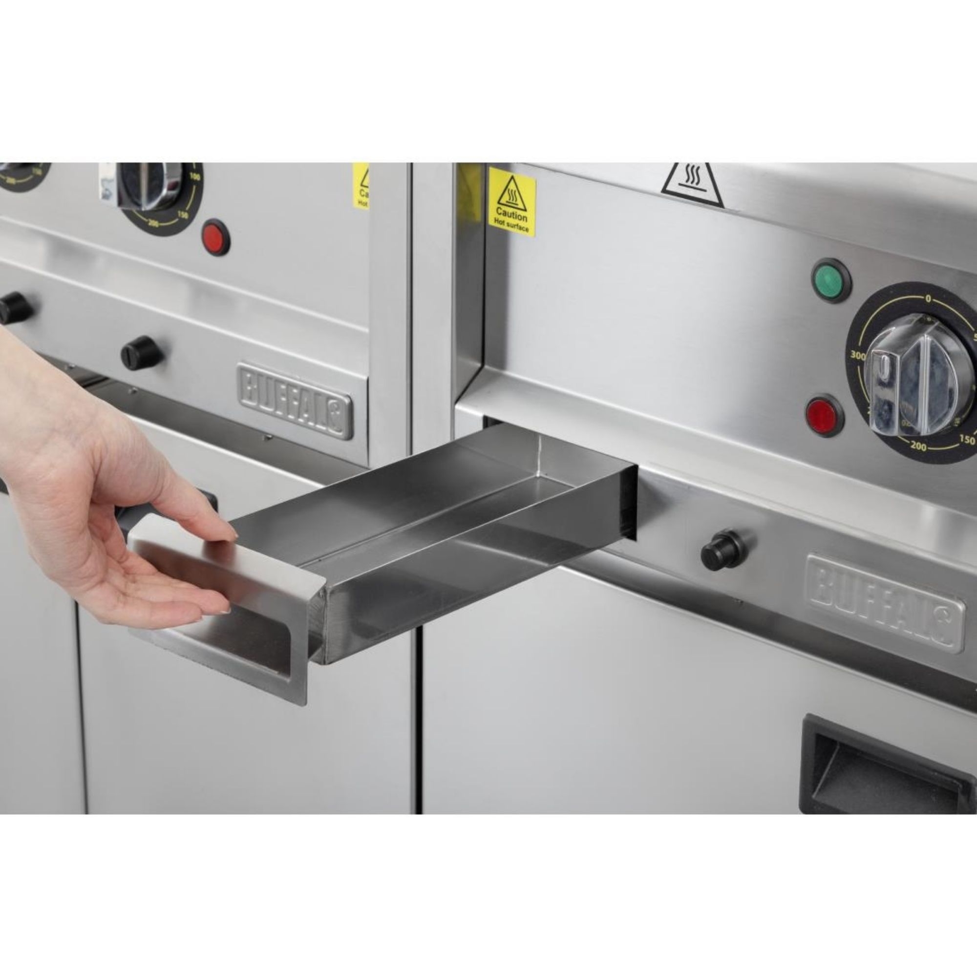 Picture of Buffalo 600 Series Ribbed Electric Griddle 400mm