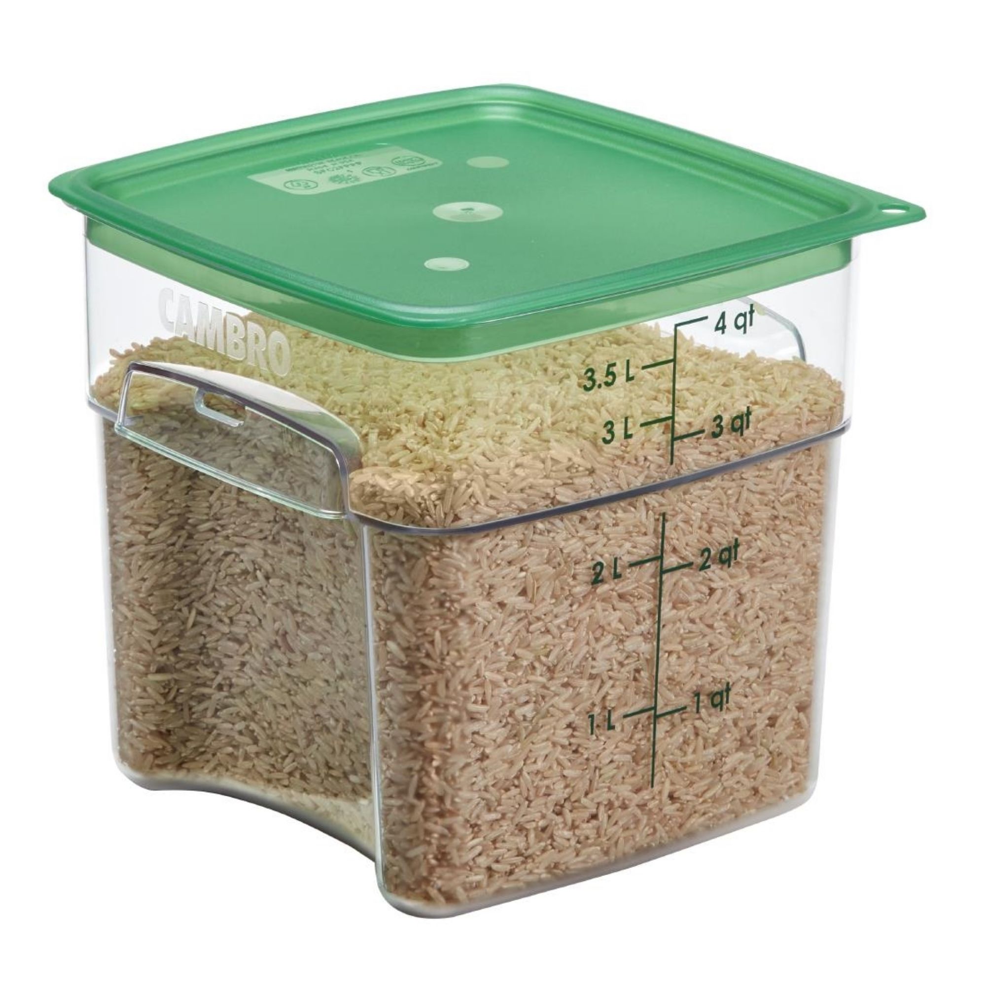 Picture of Cambro FreshPro Camsquare Food Storage Container 3.8Ltr