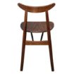 Picture of Fameg Walnut Cowhorn Side Chair (Pack of 2) - CW008