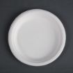 Picture of Fiesta Compostable Bagasse Plates Round 179mm (Pack of 50) - CW905