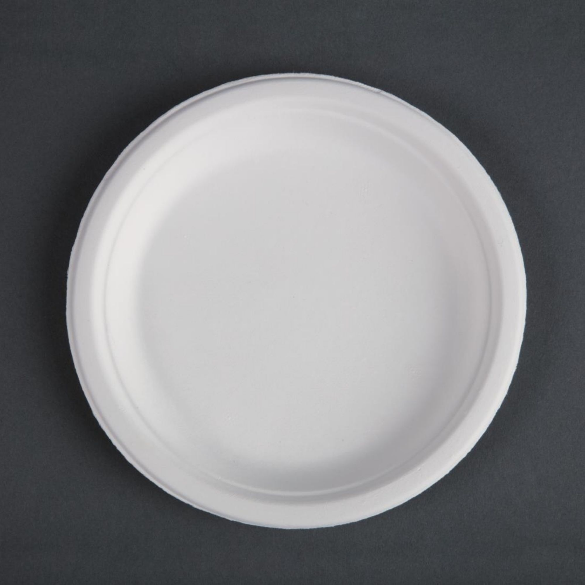 Picture of Fiesta Compostable Bagasse Plates Round 179mm (Pack of 50) - CW905