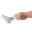 Picture of Olympia Whiteware Gravy Boats 180ml (Pack of 6) - C243