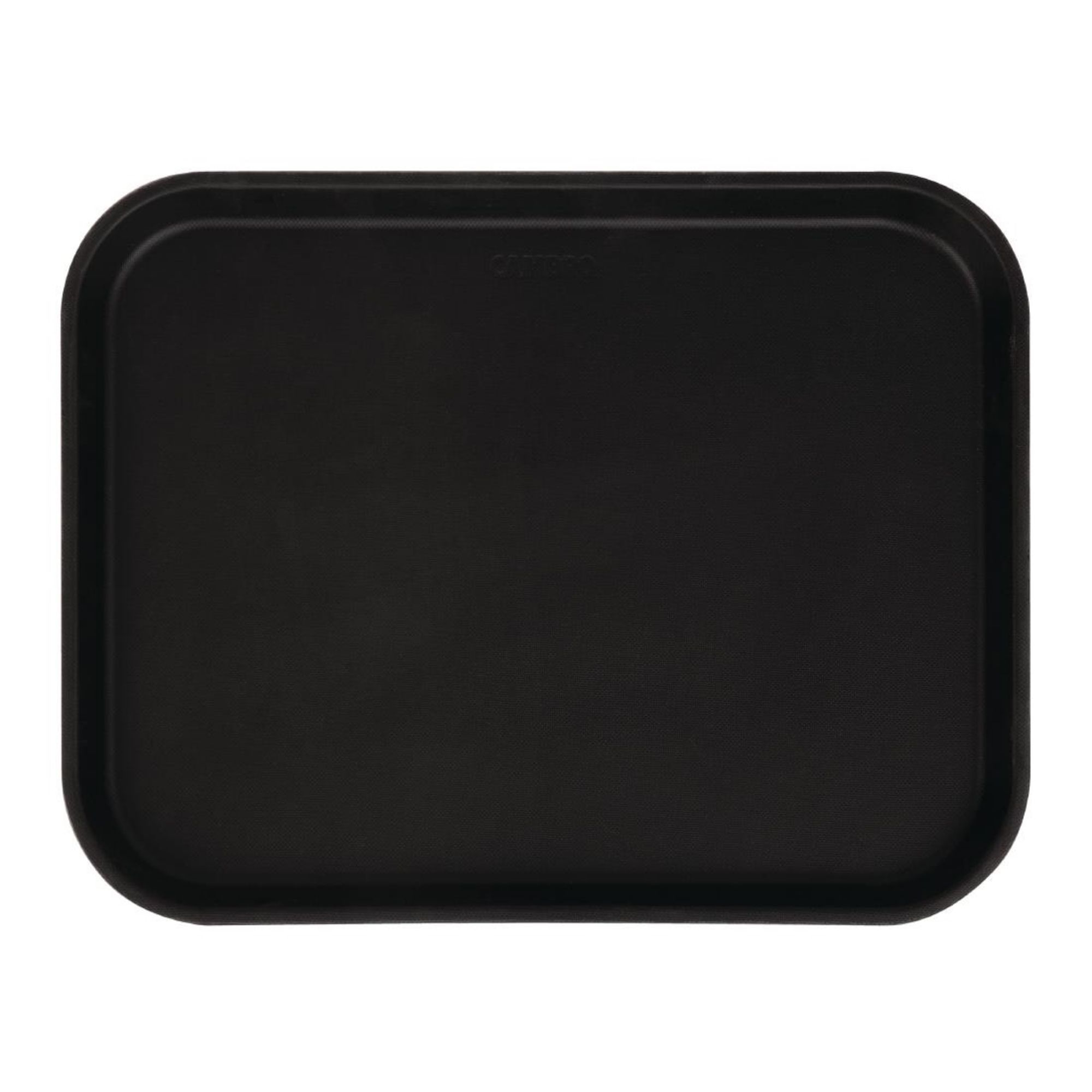 Picture of Cambro Camtread Fibreglass Rectangular Non-Slip Tray Black 457mm - CT277