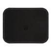 Picture of Cambro Camtread Fibreglass Rectangular Non-Slip Tray Black 457mm - CT277