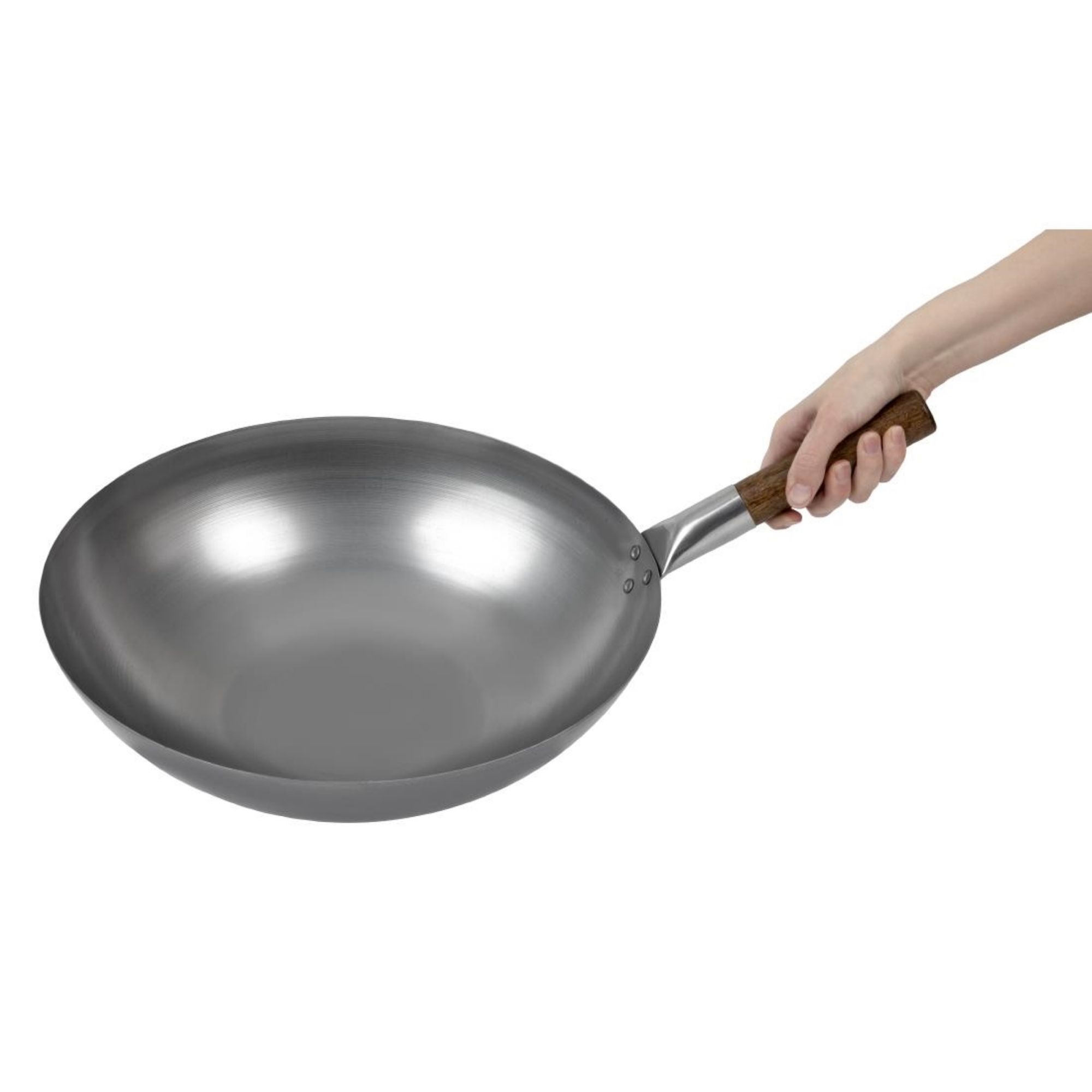 Picture of London Wok Round Bottom Wok 380mm