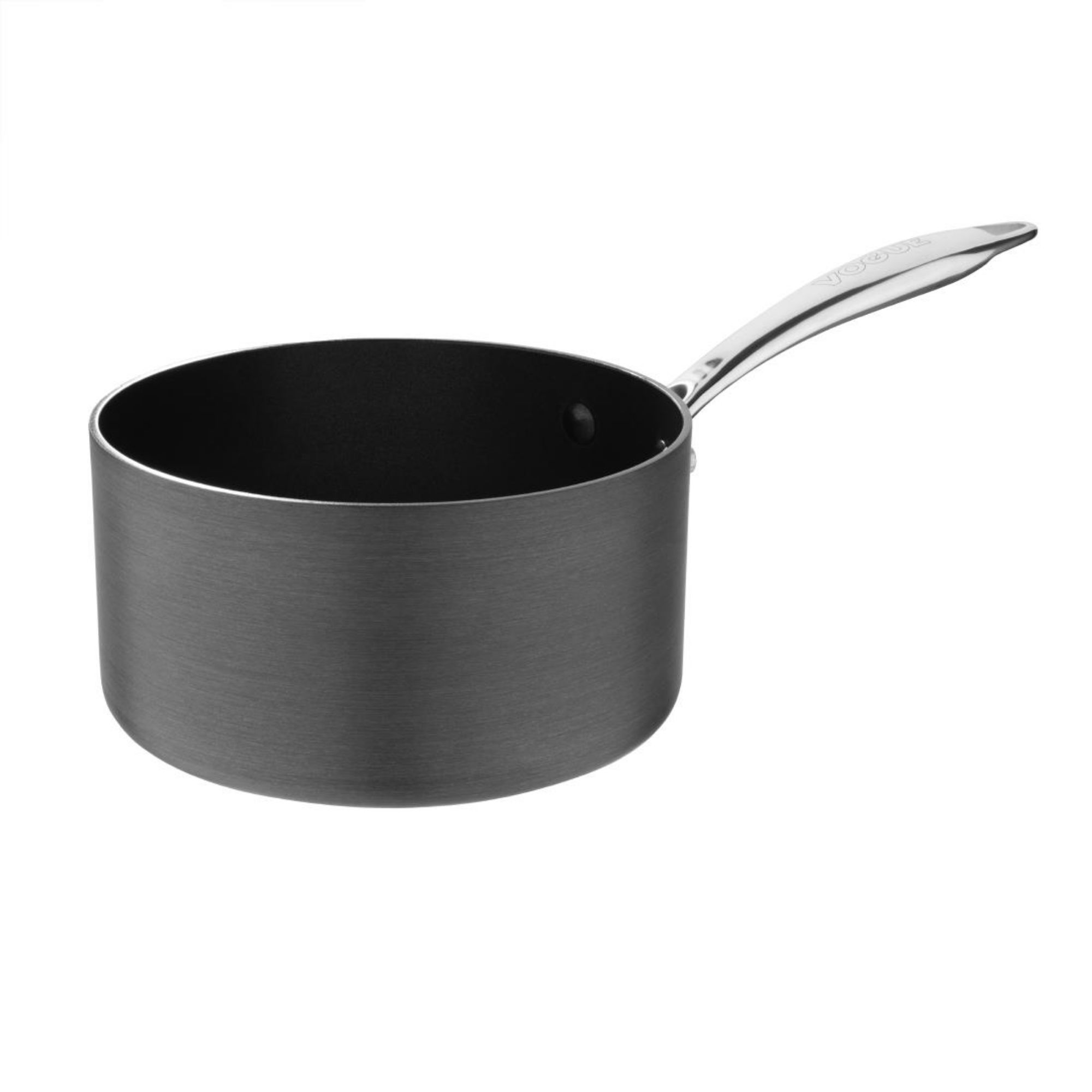 Picture of Vogue Anodised Aluminium Non-Stick Saucepan 18cm - CP764