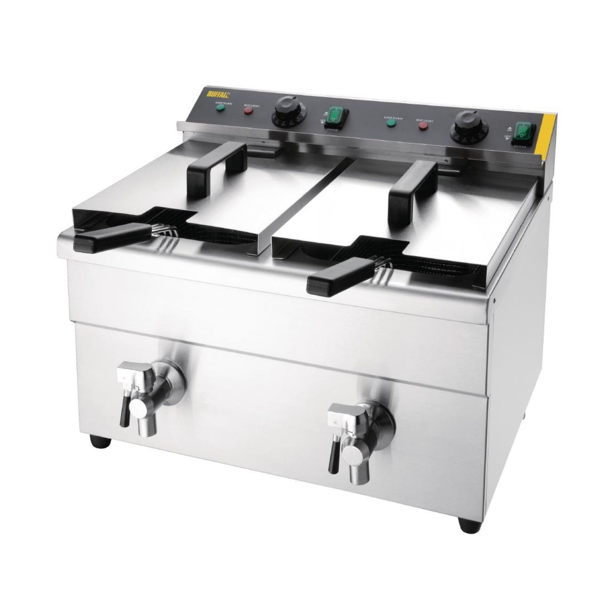Picture of Buffalo Twin Tank Induction Fryer 2x3kW