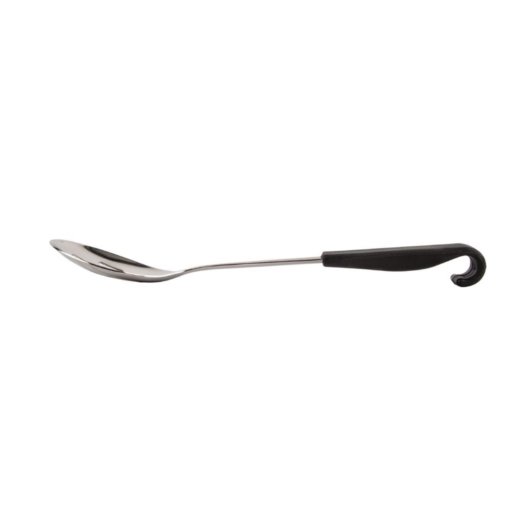Picture of Vogue Slotted Serving Spoon Black Handle 340mm