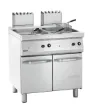 Picture of Bartscher Deep fat fryer gas, 700 W800, 2x23L Freestanding - 2859271