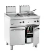 Picture of Bartscher Deep fat fryer gas, 700 W800, 2x23L Freestanding - 2859271