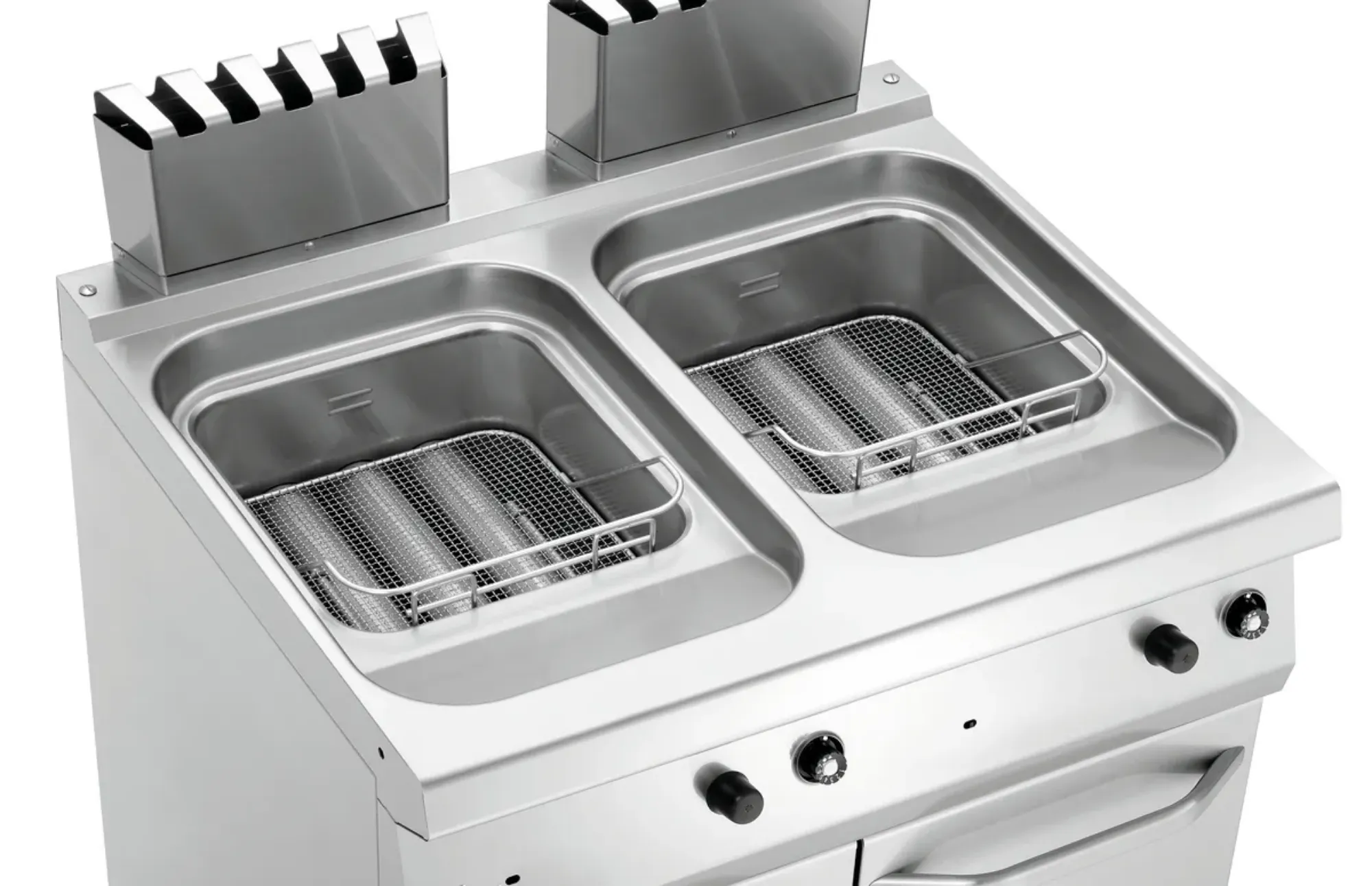 Picture of Bartscher Deep fat fryer gas, 700 W800, 2x15L