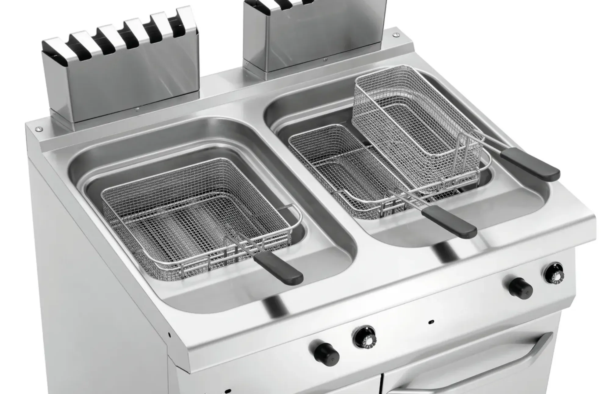 Picture of Bartscher Deep fat fryer gas, 700 W800, 2x15L