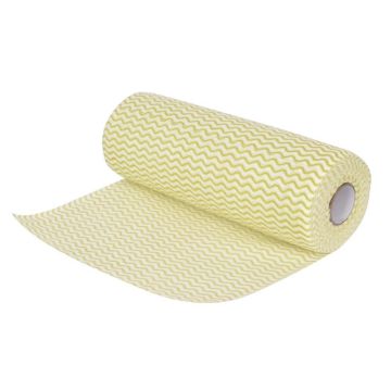 Picture of Jantex Non Woven Cloth Yellow (Roll of 100 Sheets)